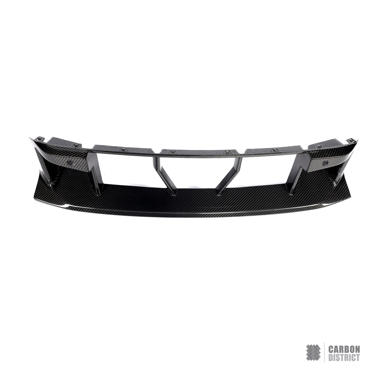 BMW M2 (G87) dry carbon fibre front bumper inserts (V2)
