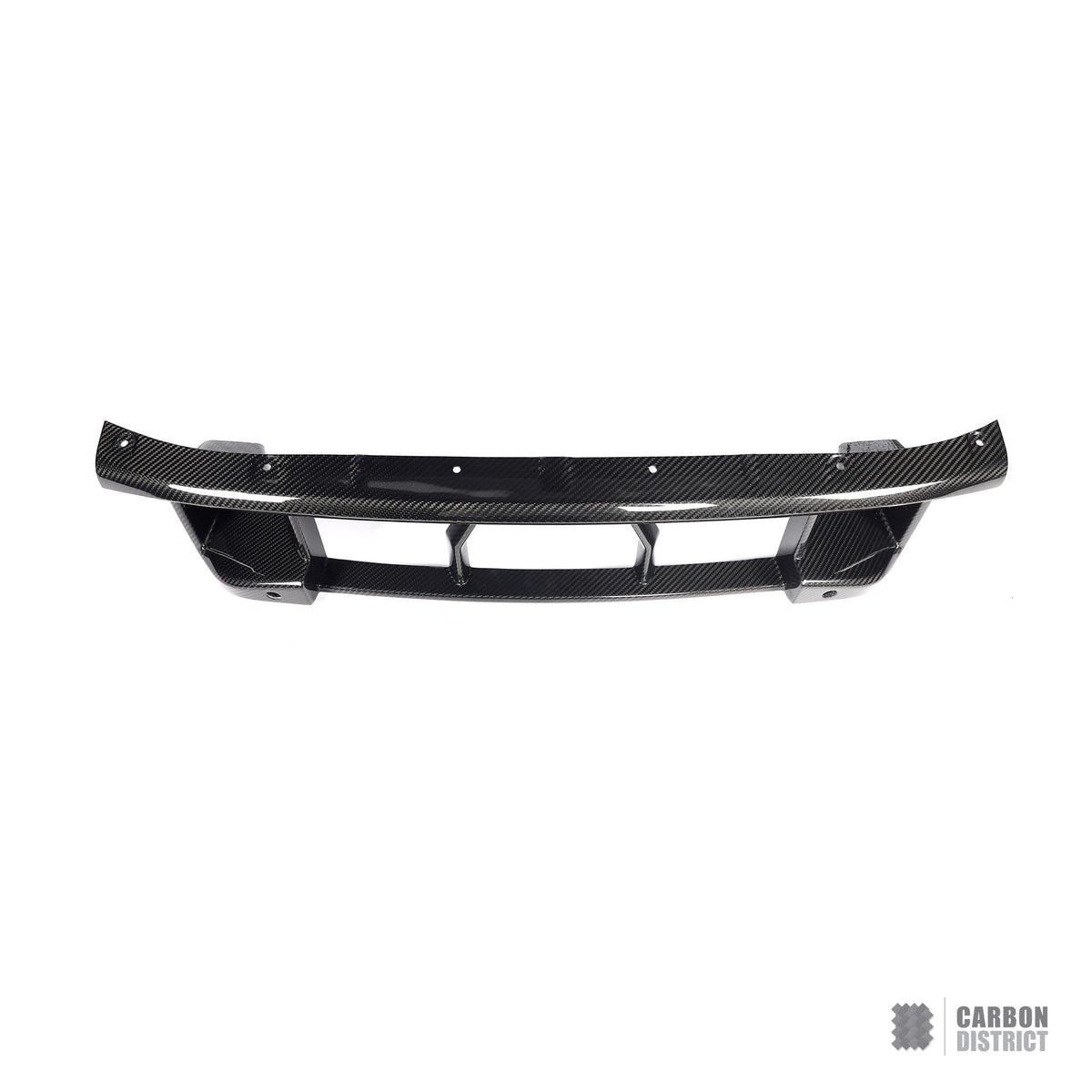 BMW M2 (G87) dry carbon fibre front bumper inserts (V1) — fits 2023+