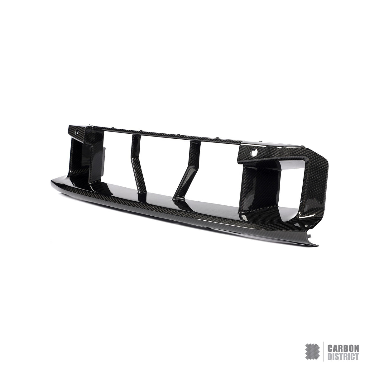 BMW M2 (G87) dry carbon fibre front bumper inserts (V1)