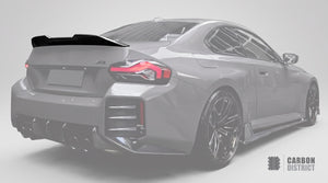 BMW M2 (G87) / M240i (G42) Dry Carbon Fibre Spoiler (Ducktail)