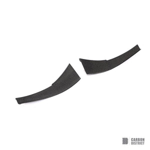 BMW M3 (E92/E93) carbon fibre front canards — fits 2008-2013