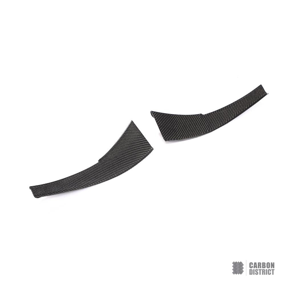 BMW M3 (E92/E93) carbon fibre front canards — fits 2008-2013