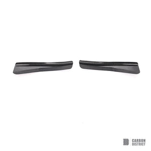 BMW M3 (E92/E93) carbon fibre front canards — made to order in genuine carbon fibre