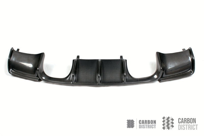 BMW M3 (E92/E93) carbon fibre rear diffuser — 3K twill gloss finish