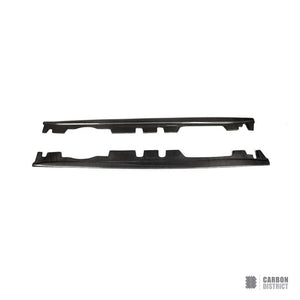 BMW 3 Series/M3 (E92/E93) carbon fibre side skirts — fits 2007-2013