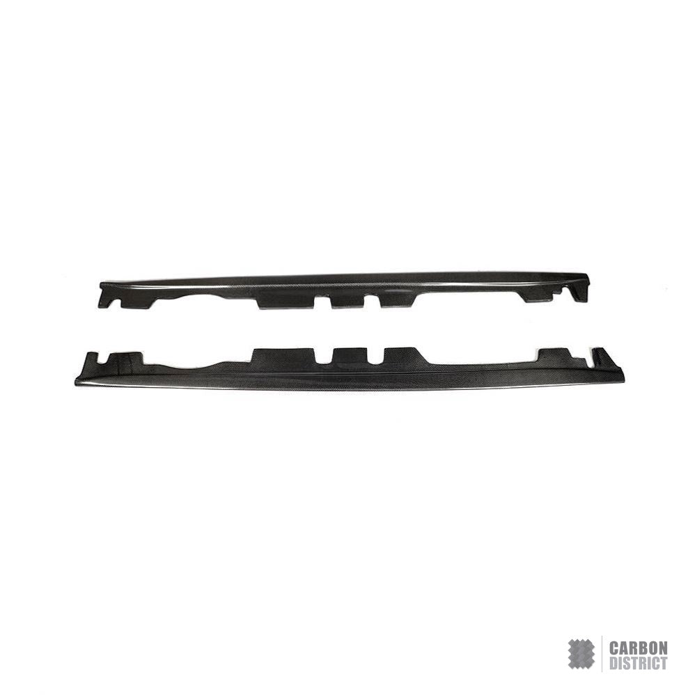 BMW 3 Series/M3 (E92/E93) carbon fibre side skirts — fits 2007-2013