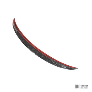 BMW M3/3 Series (G80/G20) carbon fibre spoiler (forged carbon, V2)