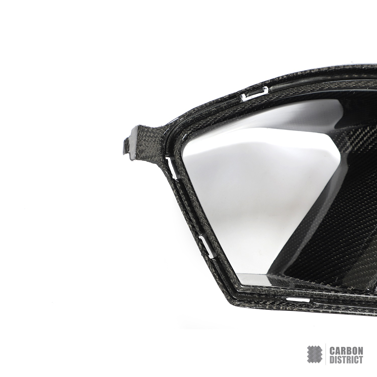 BMW M3 (G80) carbon fibre front bumper inserts — made to order in genuine carbon fibre