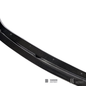 BMW M3/M4 (G80/G82/G83) carbon fibre front lip (1-Piece) — made to order in genuine carbon fibre