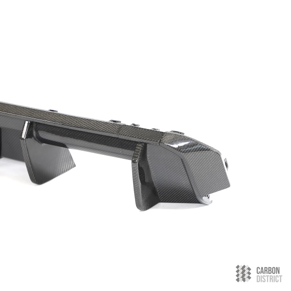 BMW M3/M4 (G80/G82/G83) carbon fibre rear diffuser — made to order in genuine carbon fibre