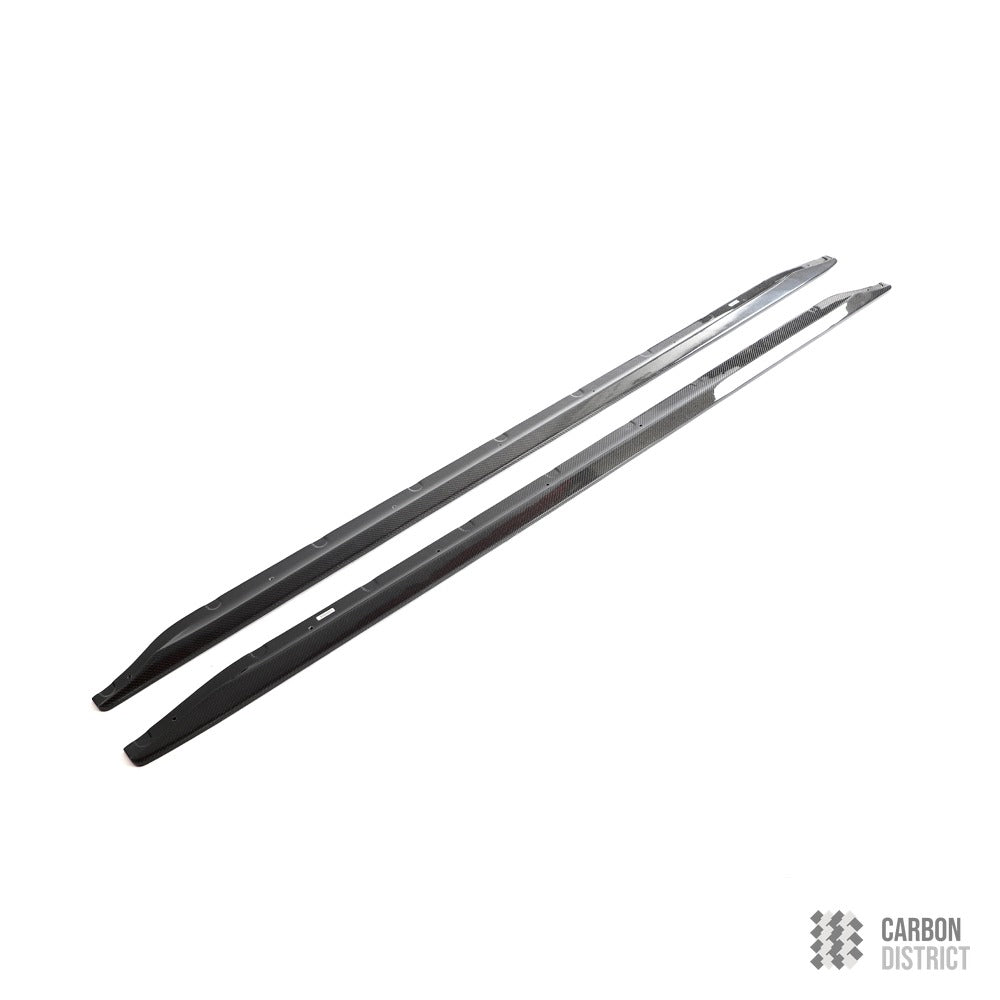 BMW M3 (G80) carbon fibre side skirts — fits 2021+