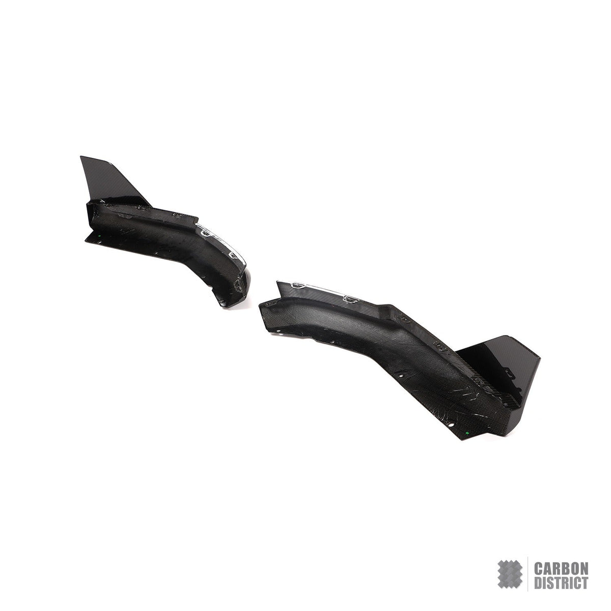 BMW M3 (G80/G81) dry carbon fibre bumper corners — view 5