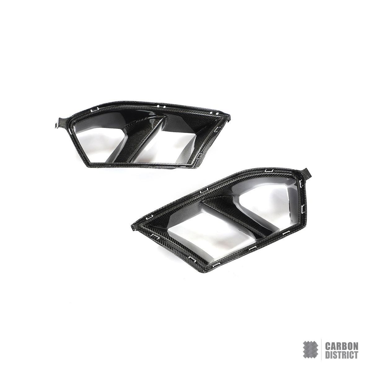BMW M3/M4 (G80/G81/G82/G83) carbon fibre front bumper inserts — view 5