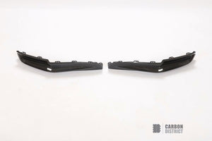 BMW M3 (G80/G81) carbon fibre bumper corners (V2)