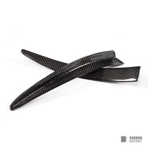 BMW M3/M4 (F80/F81/F82/F83) carbon fibre front canards — view 5