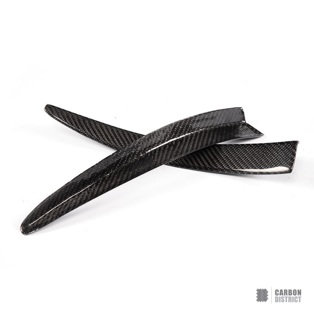 BMW M3/M4 (F80/F81/F82/F83) carbon fibre front canards — view 5