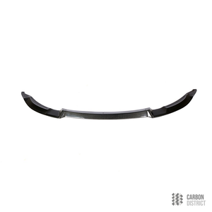 BMW M3/M4 (F8x) carbon fibre front bumper lip — 3K twill gloss finish