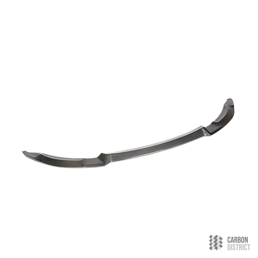 BMW M3/M4 (F8x) carbon fibre front bumper lip — made to order in genuine carbon fibre