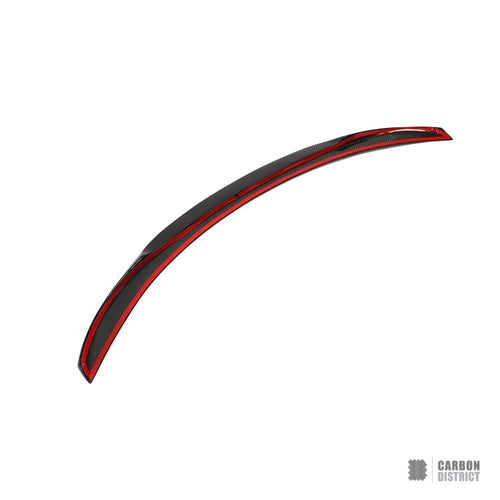 BMW 3 Series (E90) carbon fibre spoiler (V1) — UV-stable gloss finish