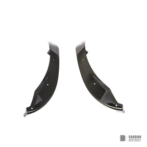 BMW M3/M4 (F80/F82/F83) carbon fibre bumper corners (V1) — fits 2014-2020