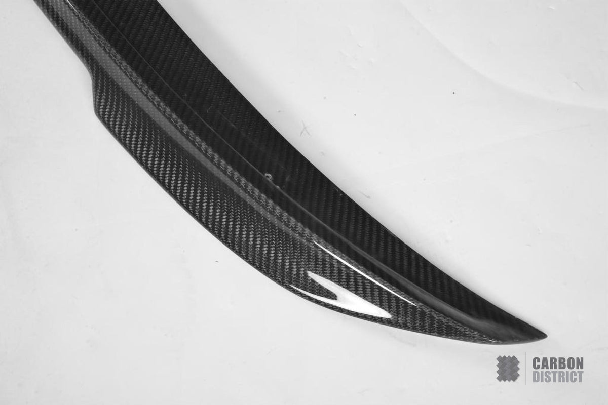 BMW M4 (F82) carbon fibre spoiler (V6) — UV-stable gloss finish
