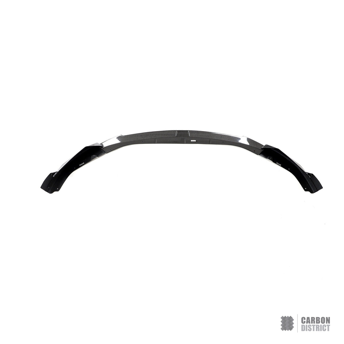 BMW M3/M4 (G80/G81/G82/G83) carbon fibre front lip (V1) — UV-stable gloss finish