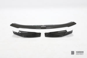 BMW M3/M4 (G80/G81/G82/G83) dry carbon fibre front lip (sensor cut, V2)