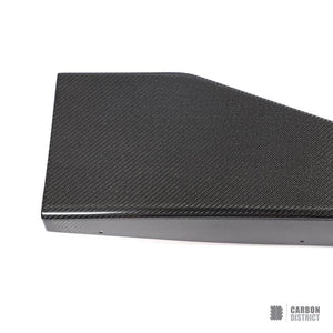 BMW M4 (G82/G83) carbon fibre side skirts (V2) — fits 2021+