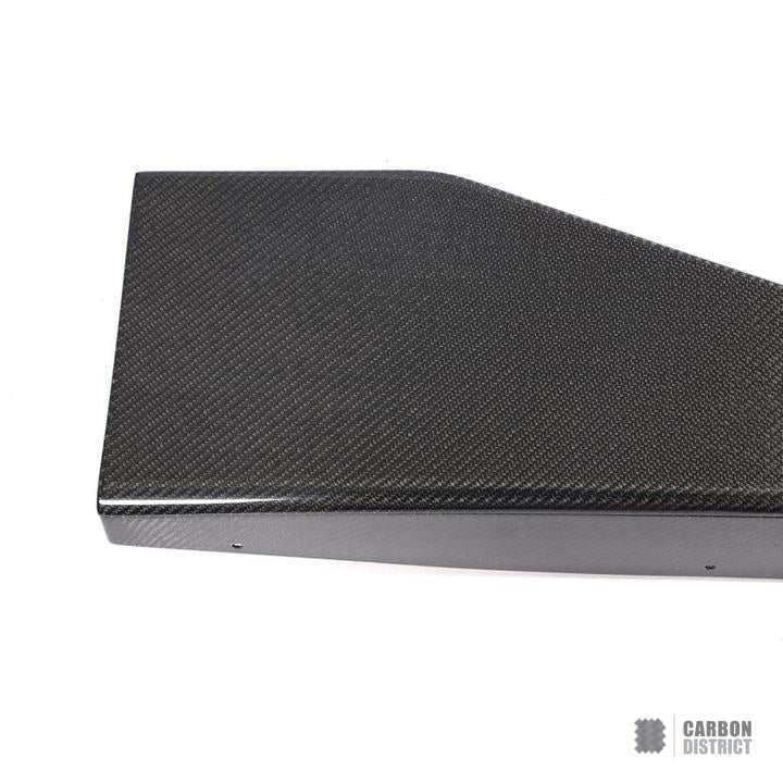 BMW M4 (G82/G83) carbon fibre side skirts (V2) — fits 2021+