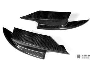 BMW M5 (F10) carbon fibre bumper corners — view 4