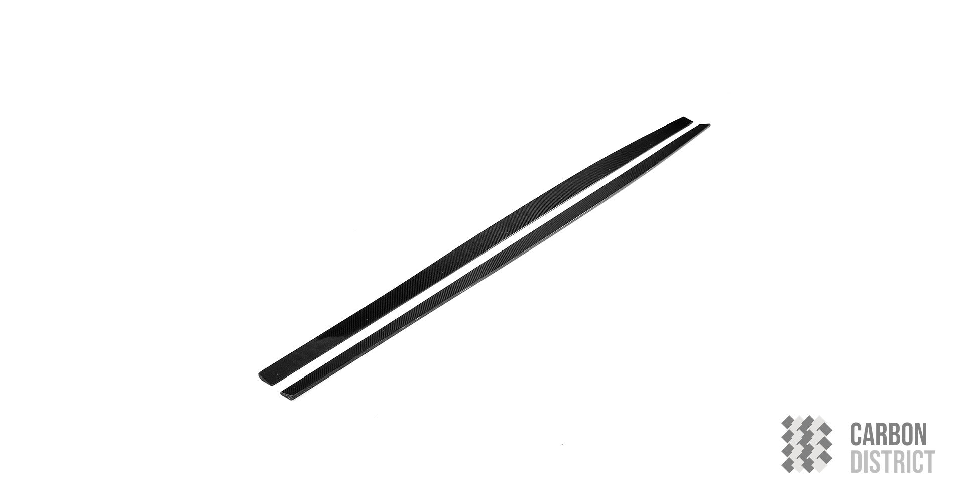 BMW M5 (F90) carbon fibre side skirts — fits 2018-2023