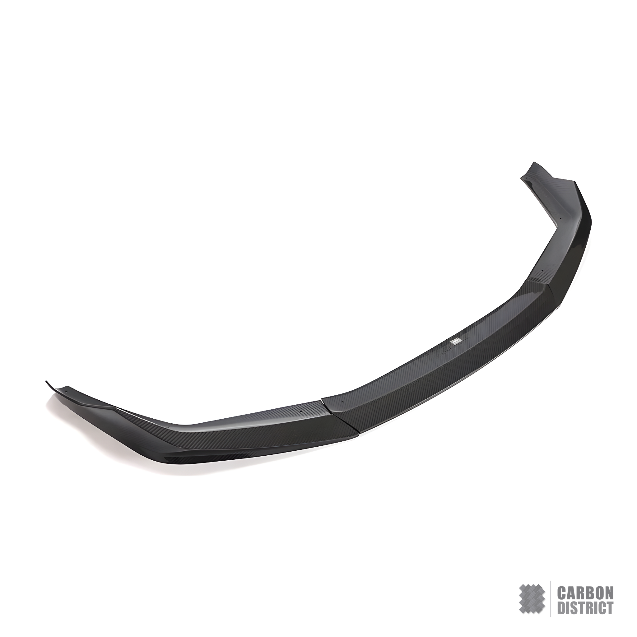 BMW M5 (F90 Facelift) dry carbon fibre front lip (3-Piece)
