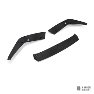 BMW M5 (F90 Facelift) dry carbon fibre front lip (3-Piece) — fits 2021-2023