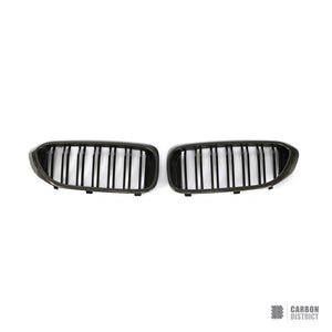BMW 5 Series/M5 (G30/G38/F90) carbon fibre grille (V2) — view 4