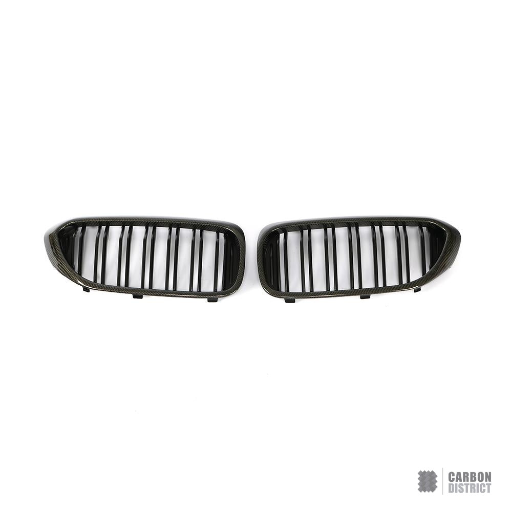 BMW 5 Series/M5 (G30/G38/F90) carbon fibre grille (V2) — view 4