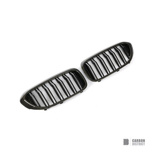BMW 5 Series/M5 (G30/G38/F90) carbon fibre grille (V2) — view 5