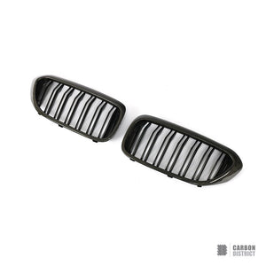 BMW 5 Series/M5 (G30/G38/F90) carbon fibre grille (V2) — view 6
