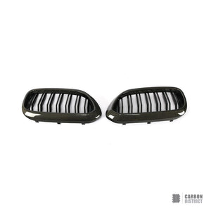 BMW 5 Series/M5 (G30/G38/F90) carbon fibre grille (V2) — view 7