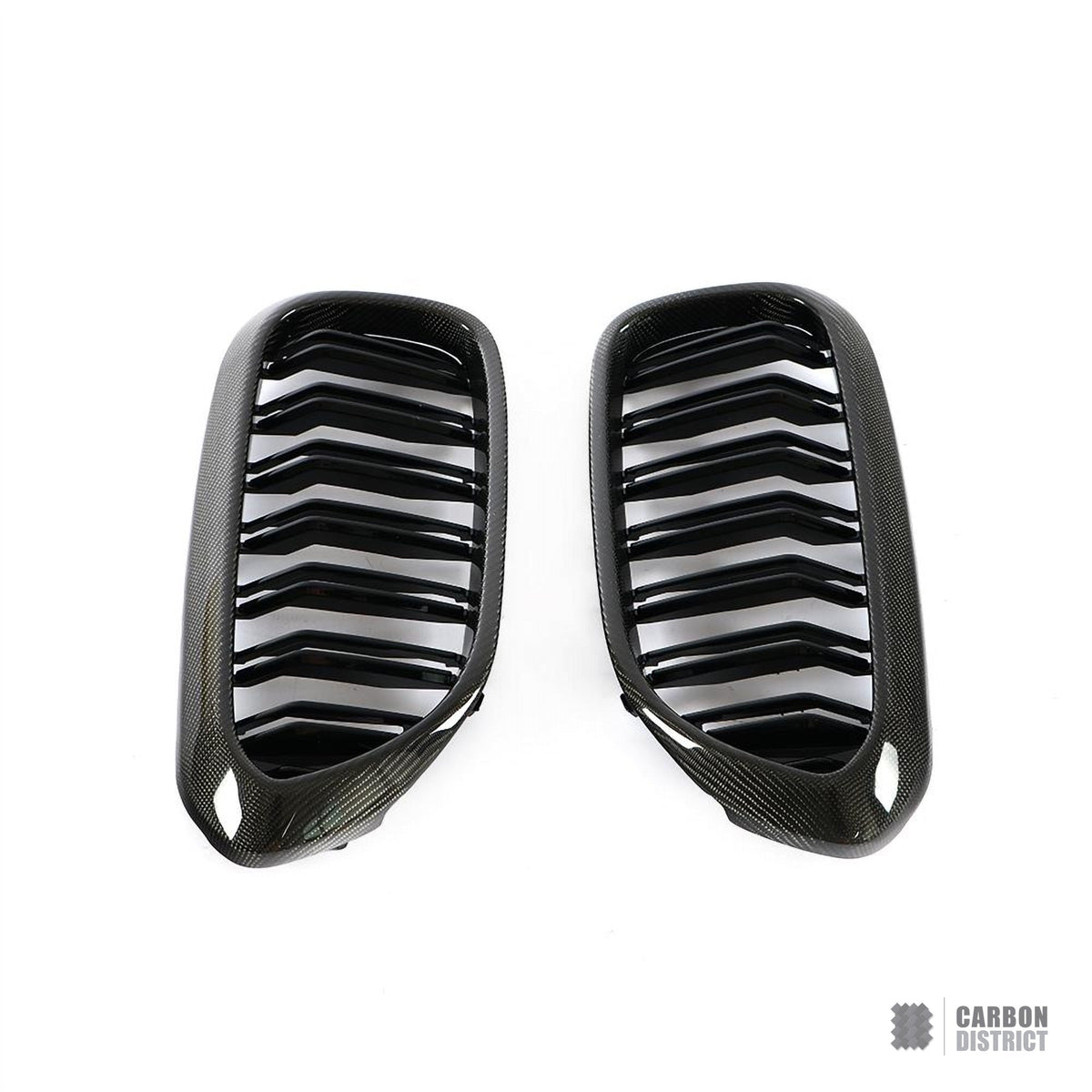 BMW 5 Series/M5 (G30/G38/F90) carbon fibre grille (V1) — view 4