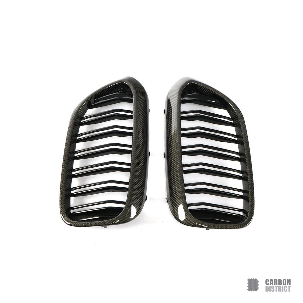 BMW 5 Series/M5 (G30/G38/F90) carbon fibre grille (V2) — fits 2017-2020