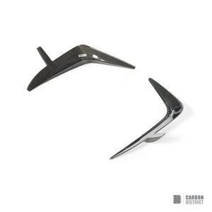 BMW M5 (G90 - G99) Carbon Fibre Front Canards