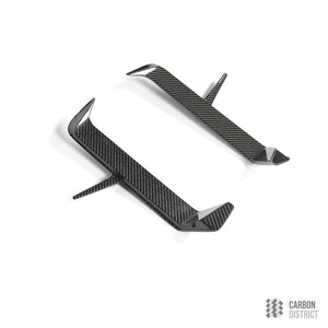 BMW M5 (G90/G99) carbon fibre rear canards — view 4