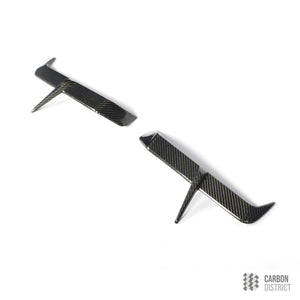 BMW M5 (G90/G99) carbon fibre rear canards — view 5