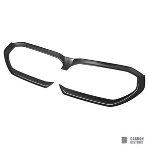 BMW M5 (G90/G99) & 5 Series (G60) dry carbon fibre front grille surround — made to order in genuine carbon fibre