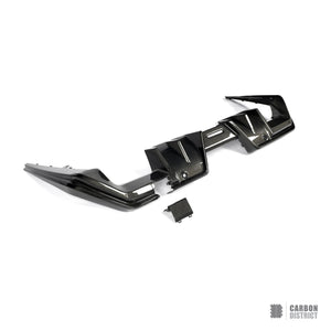 BMW M5 (G90/G99) carbon fibre rear diffuser — view 8