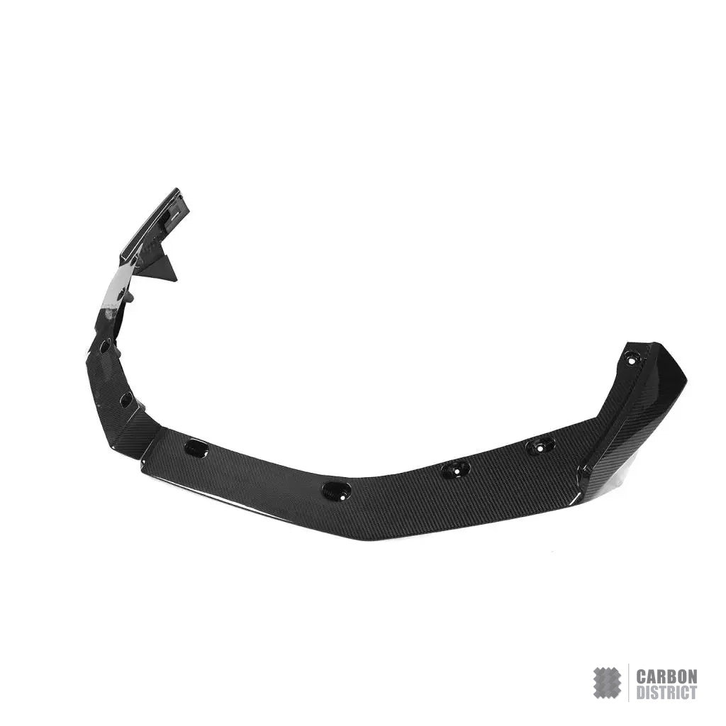 BMW M5 (G90 - G99) Dry Carbon Fibre Front Lip (2-Piece)