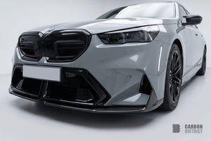 BMW M5 (G90/G99) Dry Carbon Fibre Front Lip (2-Piece)