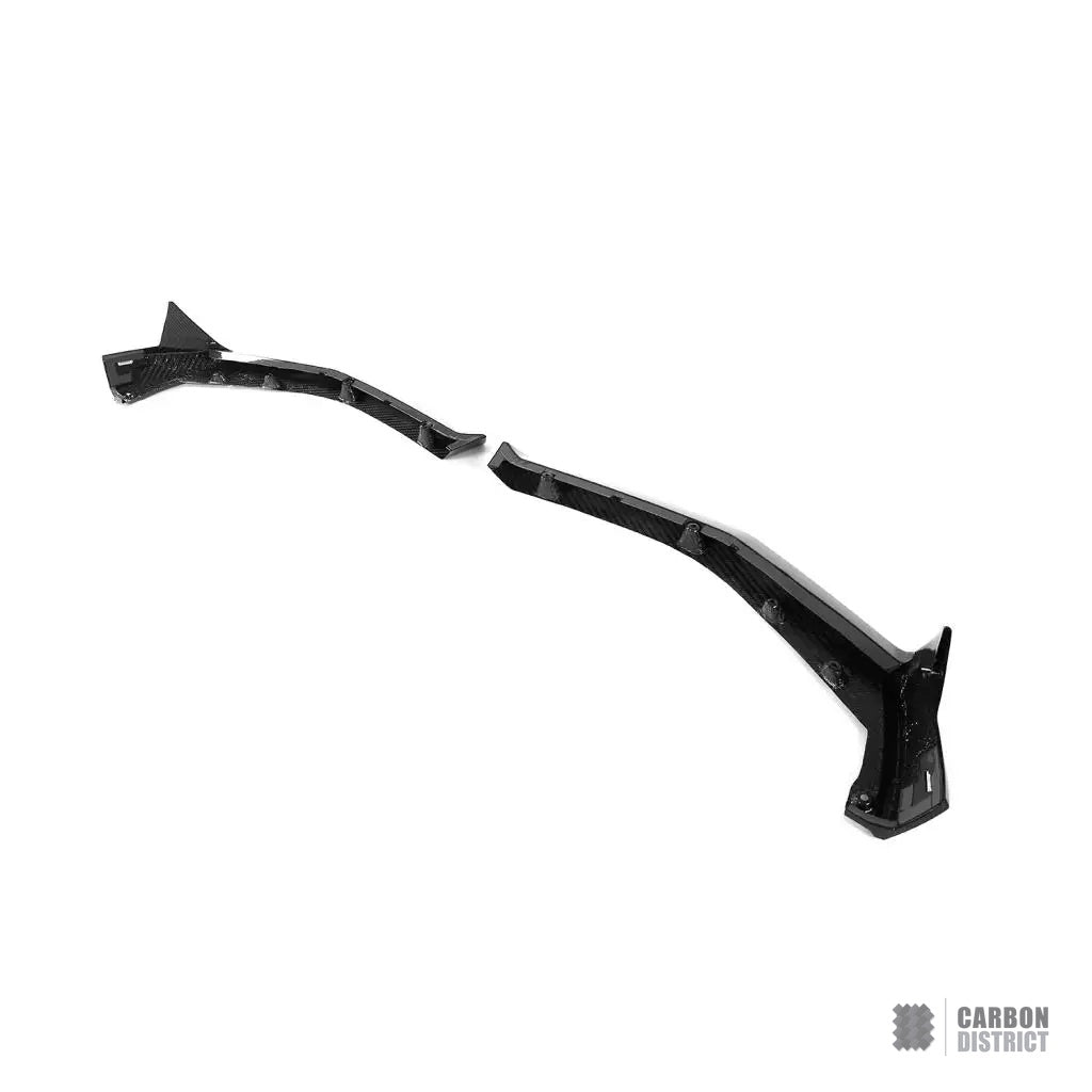 BMW M5 (G90 - G99) Dry Carbon Fibre Front Lip (2-Piece)