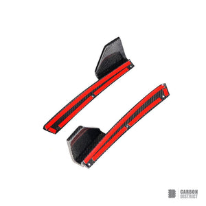 BMW X3 (G01) carbon fibre bumper corners (M Sport, V1) — fits 2018-2021
