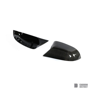 BMW X3/X4/X5/X6/X7 (G01-G07) carbon fibre mirror caps — fits 2018-2024